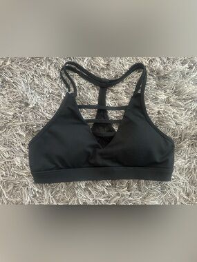 Zyia Active Women’s Grid Sports Bra Black Size Large